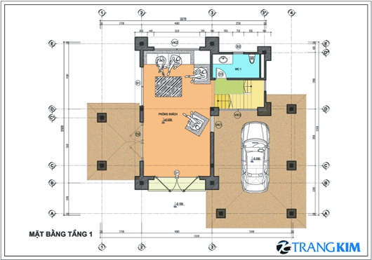 Thiết kế biệt thự vườn trên đất 300m2